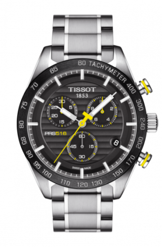 Watch Winder for watch Tissot PRS 516 PRS 516 Chronograph Quartz Stainless Steel / Black / Bracelet