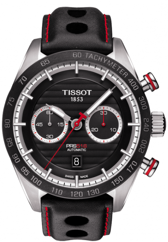 Watch Winder for watch Tissot PRS 516 PRS 516 Automatic Chronograph 45 Stainless Steel / Black / Strap