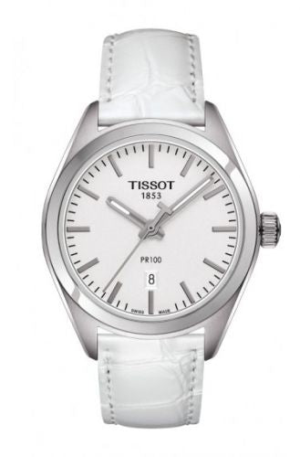Remontoir à montres pour montre Tissot PR 100 PR 100 Quartz 33 Stainless Steel / Argent / Strap
