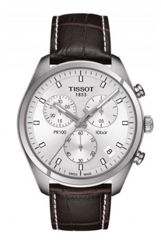 Remontoir à montres pour montre Tissot PR 100 PR 100 Chronograph Quartz 41 Stainless Steel / Argent / Strap