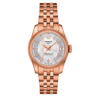 Watch Winder for watch Tissot Ballade Ballade Powermatic 80 COSC 32 Rose Gold PVD / MOP / Bracelet