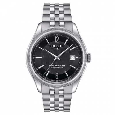 Watch Winder for watch Tissot Ballade Ballade Powermatic 80 41 Stainless Steel / Black / Bracelet