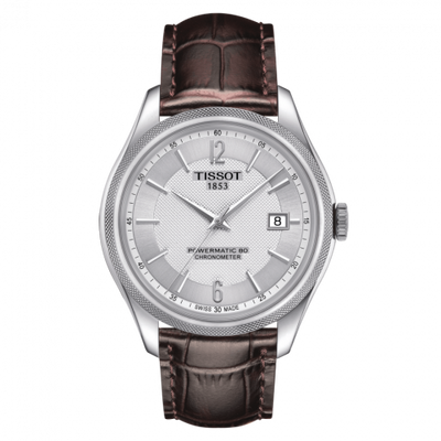 Watch Winder for watch Tissot Ballade Ballade Powermatic 80 41 Stainless Steel / Silver / Strap