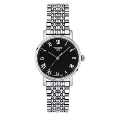 Watch Winder for watch Tissot Everytime Everytime Small Stainless Steel / Black / Bracelet