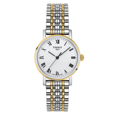 Remontoir à montres pour montre Tissot Everytime Everytime Small Stainless Steel / Yellow Or / Argent / Bracelet