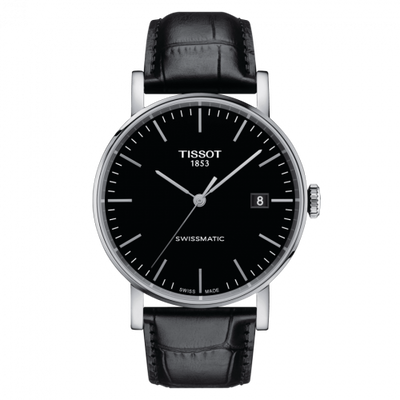 Watch Winder for watch Tissot Everytime Everytime Swissmatic 41 Stainless Steel / Black / Strap