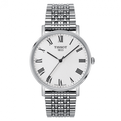 Remontoir à montres pour montre Tissot Everytime Everytime Medium Stainless Steel / Argent / Bracelet
