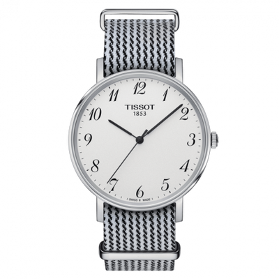Remontoir à montres pour montre Tissot Everytime Everytime Medium Stainless Steel / Argent / NATO