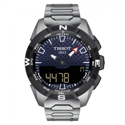 Remontoir à montres pour montre Tissot Touch T-Touch Expert Solar II Titanium / Bracelet