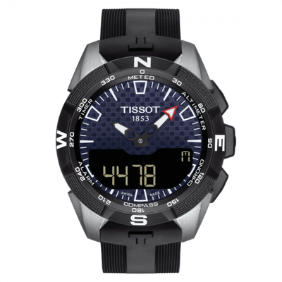 Remontoir à montres pour montre Tissot Touch T-Touch Expert Solar II Titanium / Rubber