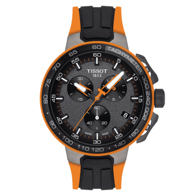 Remontoir à montres pour montre Tissot T-Race T-Race Cycling Chronograph Stainless Steel / Orange