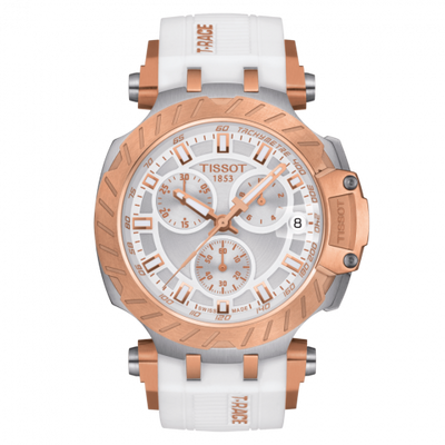 Remontoir à montres pour montre Tissot T-Race T-Race Chronograph Stainless Steel / PVD Or / Argent