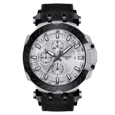Remontoir à montres pour montre Tissot T-Race Tissot T-race Automatic Chronograph Stainless Steel / Argent