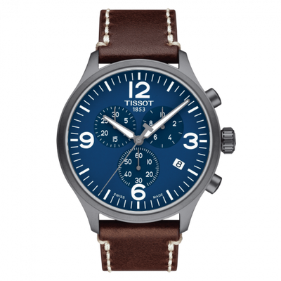 Watch Winder for watch Tissot XL Chrono XL Grey PVD / Blue