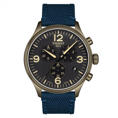 Watch Winder for watch Tissot XL Chrono XL Khaki PVD / Black