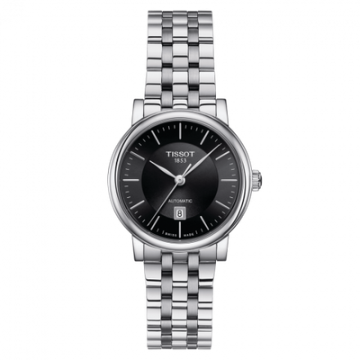 Watch Winder for watch Tissot Carson Carson Premium Automatic 30 Stainless Steel / Black / Bracelet