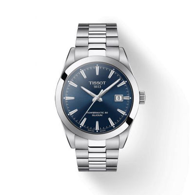 Remontoir à montres pour montre Tissot Gentleman Gentleman Powermatic Stainless Steel / Ginza