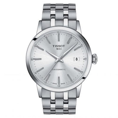 Remontoir à montres pour montre Tissot Dream Dream Swissmatic 42 Stainless Steel / Argent / Bracelet