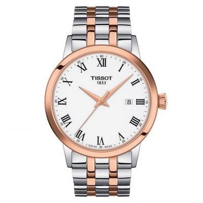 Remontoir à montres pour montre Tissot Dream Dream Quartz 42 Two Tone / Blanc / Bracelet