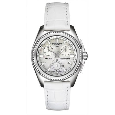 Watch Winder for watch Tissot PRC 100 PRC 100 Chronograph Quartz 34.8 Stainless Steel / MOP / Strap