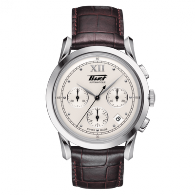 Watch Winder for watch Tissot Heritage Heritage 1948 Stainless Steel / Silver / Strap