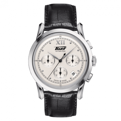 Watch Winder for watch Tissot Heritage Heritage 1948 Stainless Steel / Silver / Strap