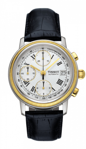 Remontoir à montres pour montre Tissot Bridgeport Bridgeport Automatic Chronograph Or Bezel