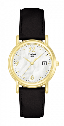 Watch Winder for watch Tissot Carson Carson Quartz 27 Yellow Gold / MOP / Strap