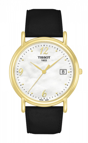 Watch Winder for watch Tissot Carson Carson Quartz 34 Yellow Gold / MOP / Strap