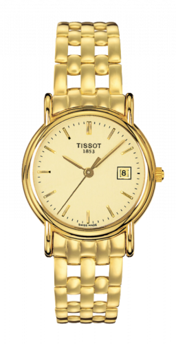 Watch Winder for watch Tissot Carson Carson Quartz 27 Yellow Gold / Champagne / Bracelet