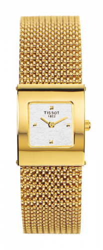 Watch Winder for watch Tissot Bellflower Bellflower Square Yellow Gold / Silver / Bracelet