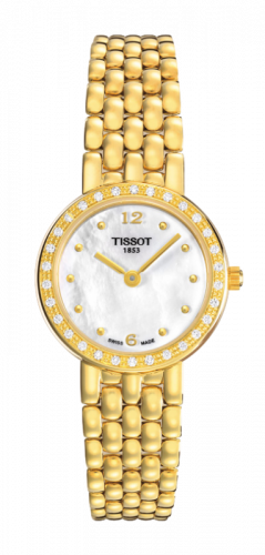 Watch Winder for watch Tissot T-Gold Caliente Quartz 19.3 Yellow Gold / Diamond / MOP / Bracelet