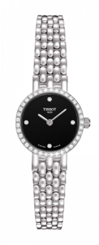 Watch Winder for watch Tissot Caliente Caliente Quartz 19.5 White Gold / Diamond / Black / Bracelet