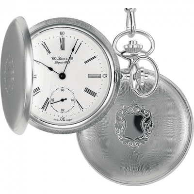 Watch Winder for watch Tissot T-Pocket Tissot Savonnette Mechanical Silver / White