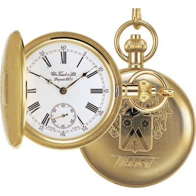 Watch Winder for watch Tissot T-Pocket Tissot Savonnette Mechanical Brass / Yellow Gold / White