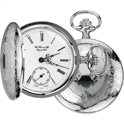 Watch Winder for watch Tissot T-Pocket Tissot Savonnette Mechanical Brass / Palladium / White