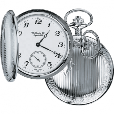 Watch Winder for watch Tissot T-Pocket Tissot Savonnette Mechanical Brass / Palladium / White