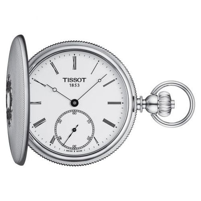 Watch Winder for watch Tissot T-Pocket Savonnette Mechanical Stainless Steel / White - Roman