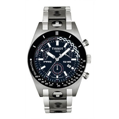 Remontoir à montres pour montre Tissot PRS 516 PRS 516 Quartz Chronograph 40 Stainless Steel / Noire / Bracelet