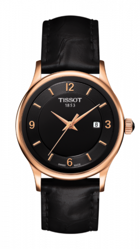 Remontoir à montres pour montre Tissot Dream Rose Dream Quartz Ladies Steel Back Noire