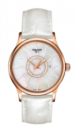 Remontoir à montres pour montre Tissot Dream Rose Dream Quartz Ladies Steel Back MOP