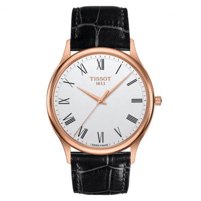 Watch Winder for watch Tissot T-Gold Excellence 18K Rose Gold / Silver