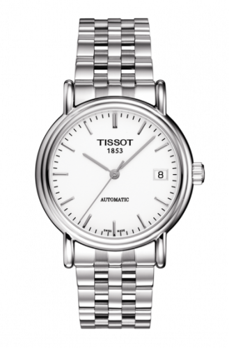 Remontoir à montres pour montre Tissot Carson Carson Automatic 35.5 Stainless Steel / Jungfraubahn