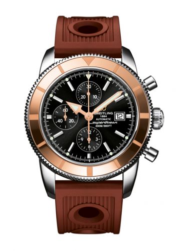 Remontoir à montres pour montre Breitling Superocean Heritage Superocean Heritage 46 Chronograph Stainless Steel / Red Or / Noire / Rubber