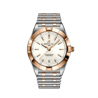 Watch Winder for watch Breitling Chronomat Chronomat 32 Stainless Steel / Red Gold / White / Rouleaux