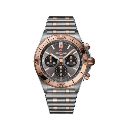 Remontoir à montres pour montre Breitling Chronomat Chronomat B01 42 Stainless Steel / Red Or / Anthracite / Rouleaux
