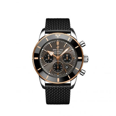 Remontoir à montres pour montre Breitling Superocean Heritage Superocean Heritage II B01 Chronograph 44 Stainless Steel / Red Or / Gris