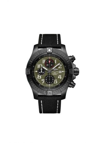 Remontoir à montres pour montre Breitling Avenger Avenger Chronograph 48 Night Mission / Verte / Military / Pin