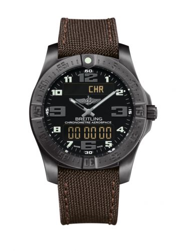 Remontoir à montres pour montre Breitling Aerospace Aerospace Evo Night Mission / Noire / Military / Foldng