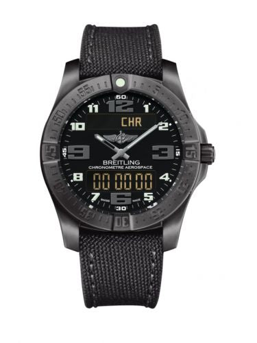 Remontoir à montres pour montre Breitling Aerospace Aerospace Evo Night Mission / Noire / Military / Folding